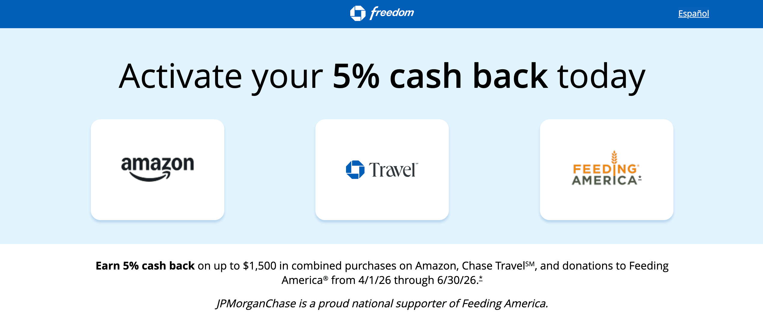 Chase Freedom Flex Q2 2026 Categories: Activate Now and Earn 5% Cash Back