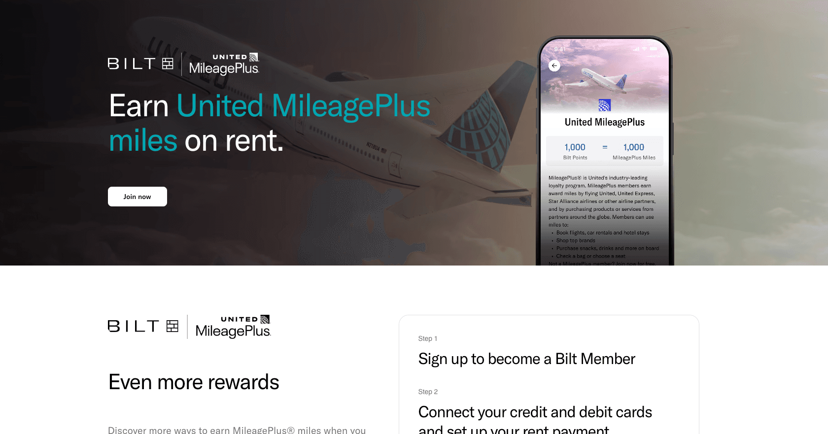 What is the United & Bilt partnership? June 2026