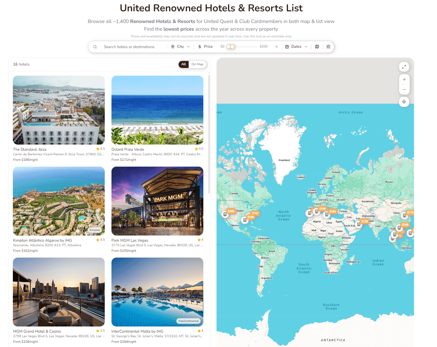 Cheapest United Renowned Hotels: Best Value Properties for United Card members (June 2026)